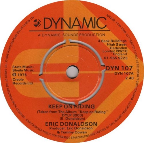 Eric donaldson keep on - donaldson,