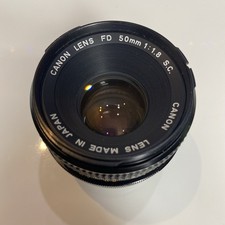 Canon FD 50mm f/1.8 S.C. -