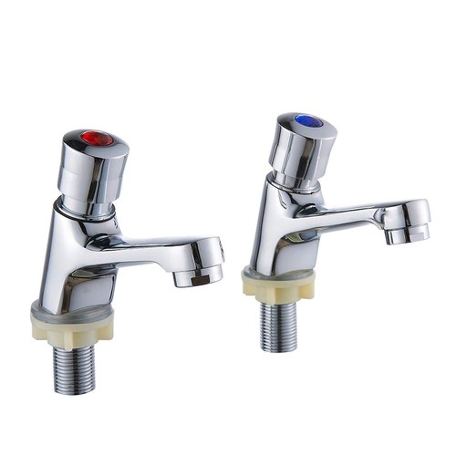 Bathroom basin taps pair 2 - taps, 1/2