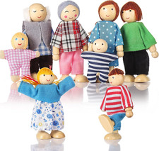 Dolls House People Family of 8