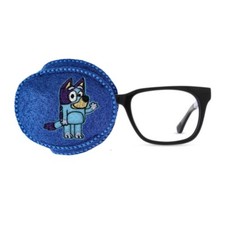Blue Dog Fabric Eye Patch