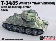 Neo Dragon Armor T-34/85 with Bedspring Armour Special Edition 1:72 Scale 63222