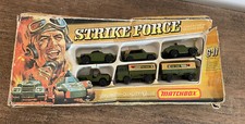 Vintage 70s MATCHBOX STRIKE FORCE G-11 Boxed Gift Set 6 Army Armoured Vehicles