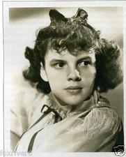 JUDY GARLAND Signed Early