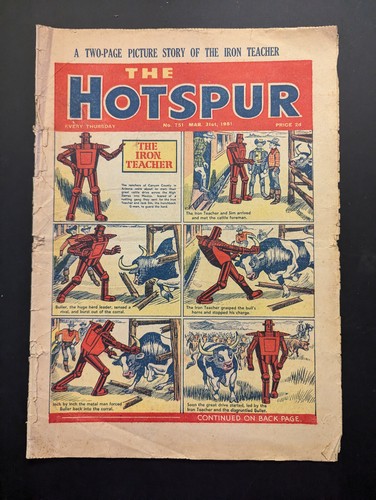Hotspur comic 751 march - no,