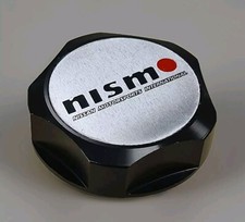 Nismo Oil Filler Cap Black Alloy Billet - Fits Nissan Skyline S15 350z 370z 