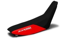 BLACKBIRD BLACK/RED SEAT COVER