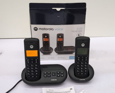 Motorola E212 Cordless Landline House Phone, Home Phone, Answer Machine