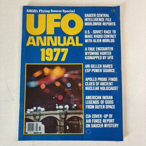 1977 saga ufo - saga's, annual