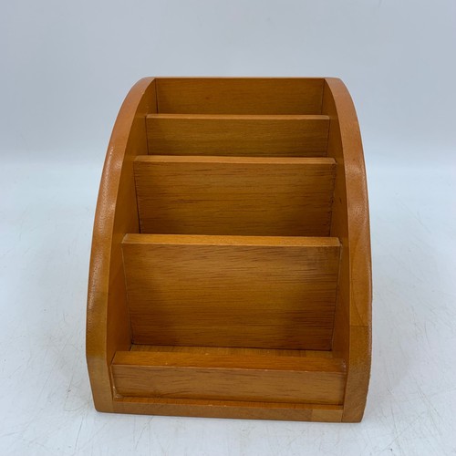 Vintage wood tiered organizer - vintage,