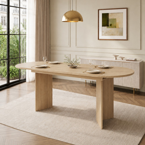 Extendable dining table - dining,