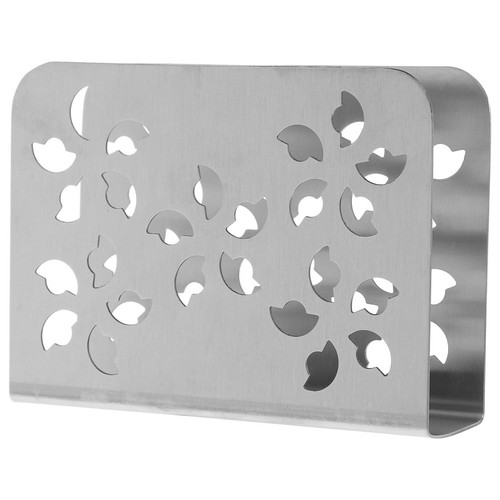 Stainless steel napkin holder - napkin,
