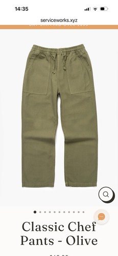 Service works chef - service, pants