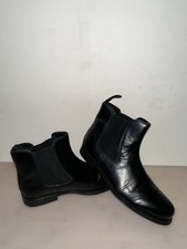 Clifford James Chelsea Boots Leather Ankle Mens Size 7.5 Uk 41.5 Eu