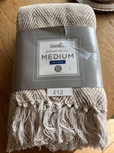 Dunelm jenson throw medium - dunelm,