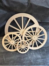 20 to 60cm Round Candy Cartwheel Wooden Wheel Wagon Wheel 12 or 18mm Thick