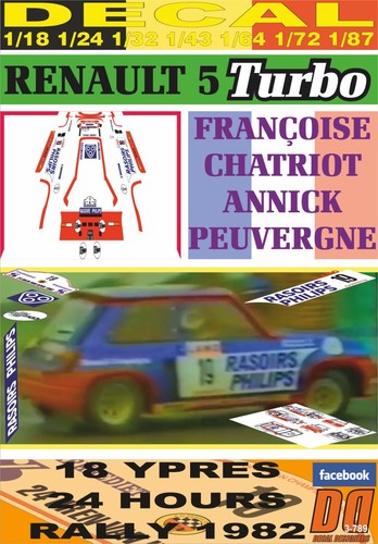 Decal renault turbo - renault,