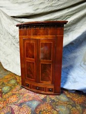 ANTIQUE BOW FRONTED INLAID