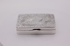 Sterling Silver Pill Box