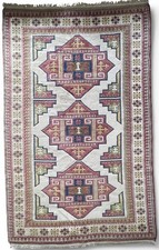 Large vintage hand knotted - large, hand-knotted