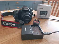 Canon EOS 70D DSLR + 50mm f/1.8 STM Lens Boxed, Charger, Strap, Excellent
