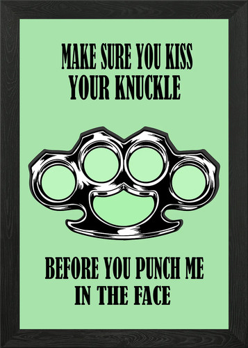 Quote knuckle duster best - quote,