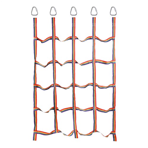Cargo nets climbing - rope, kid