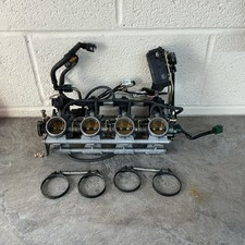 SUZUKI GSXR 750 Y K1 K2 K3 THROTTLE BODIES FUEL RAIL INJECTORS