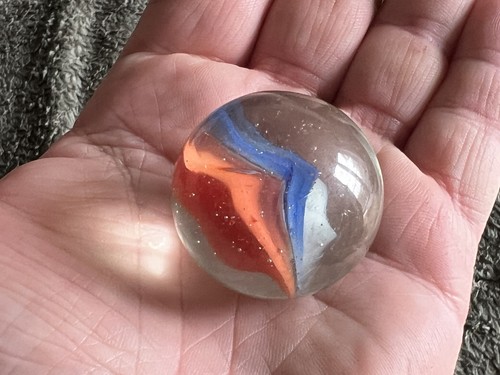Large orange white - orange,