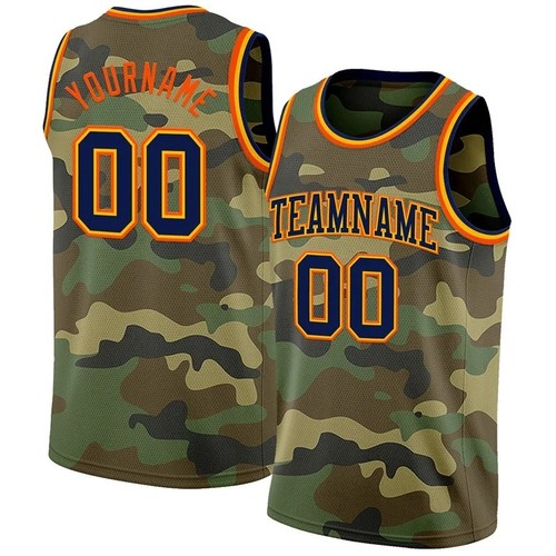 Custom camo basketball jersey - custom,
