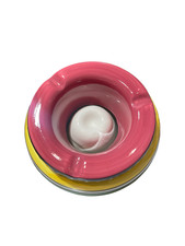 Ceramic Ash Tray Large stripy