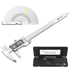 Neoteck 8 "/200 mm Digital Vernier Caliper & Feeler Gauge Stainless Micrometer