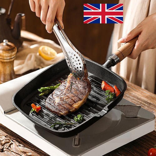 Square steak frying pan - square,