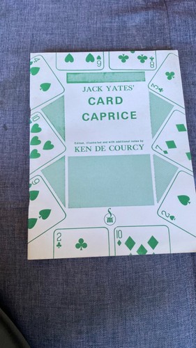 Jack yates card caprice - jack, by
