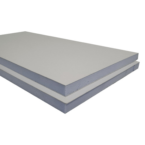 24mm flat panel white upvc - flat,