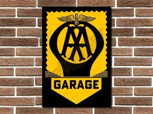 Garage metal sign - garage,