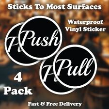 4-Pack - Round - Push Pull