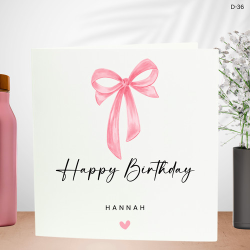 Personalized birthday card - personalized,