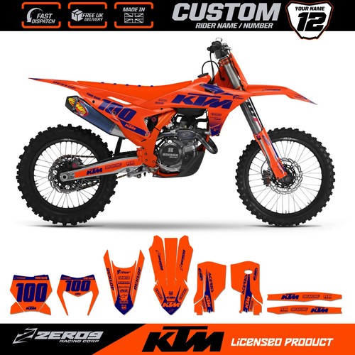 Ktm motocross graphics - motocross, graphics,