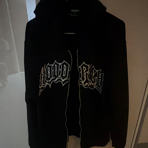 Hoodrich black full zip - full, hooded