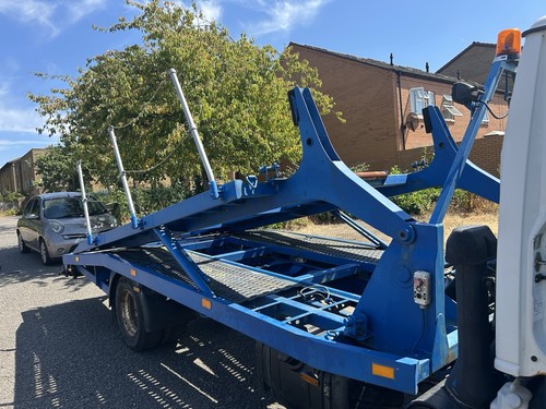 Twin deck recovery truck body - deck,