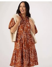 Nina Leonard Shirt Dress Large