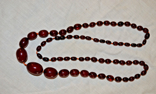 Vintage cherry amber bakelite - vintage,