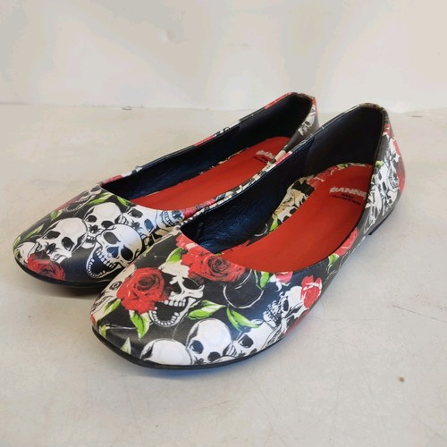 Banned roses skull ballerina - skull,