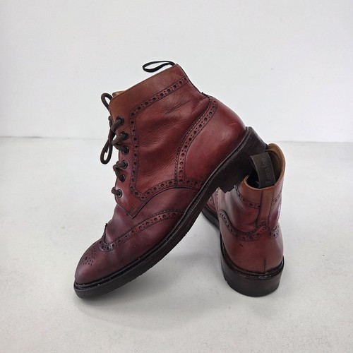 Loake burford brogue boots - brogue,