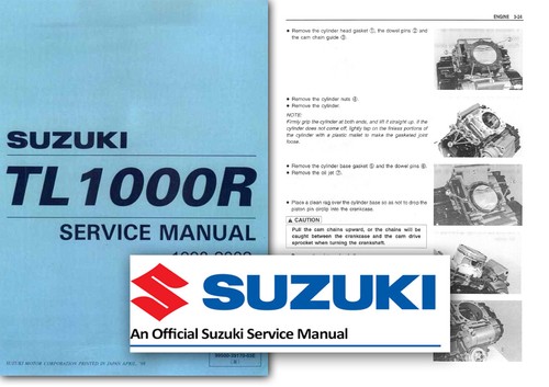 Suzuki tl1000r workshop - suzuki,