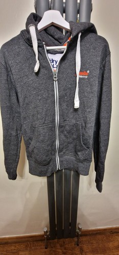Boys dark grey superdry - grey,