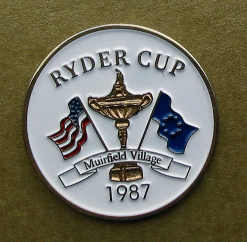 1987 ryder cup hand painted - ryder,