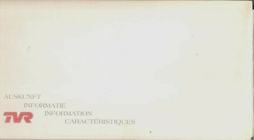 Tvr 1990 market - market, press