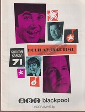 ABC Blackpool Summer Season 71 Holiday Startime Programme Jimmy Tarbuck
